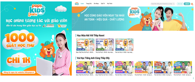 POPS Kids Learn: Giải pháp trang bị  kiến thức cho bé mùa tựu trường online   - Ảnh 1.