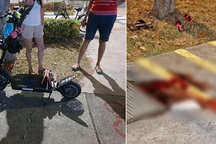 Du khách Việt ngồi tù vì đâm xe vào người đi đường