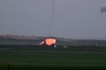 Máy bay chiến đấu của Syria bị tên lửa bắn rơi