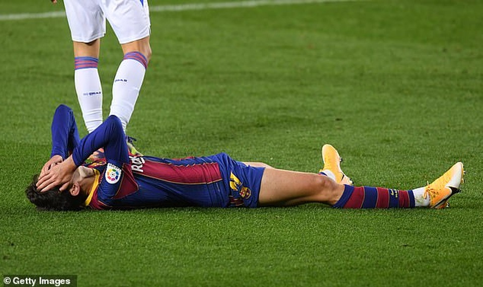 Barcelona hòa thất vọng trong ngày vắng Messi - 3 Barcelona hòa thất vọng trong ngày vắng Messi - 3