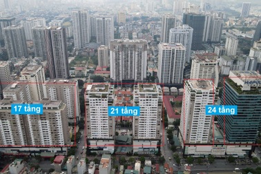 Tổ hợp chung cư, văn phòng đông đúc "mọc" trên đất nhà máy di dời