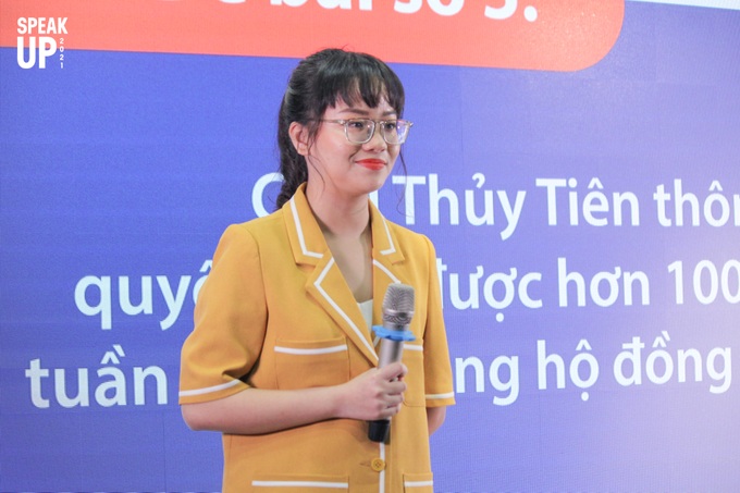 Lộ diện top 10 ứng cử viên “nặng ký” cho ngôi vị Quán quân Speak Up 2021 - Ảnh 5. Lộ diện top 10 ứng cử viên “nặng ký” cho ngôi vị Quán quân Speak Up 2021 - Ảnh 5.