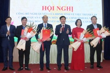 Nhiều tỉnh đồng loạt công bố các giám đốc sở mới sau hợp nhất