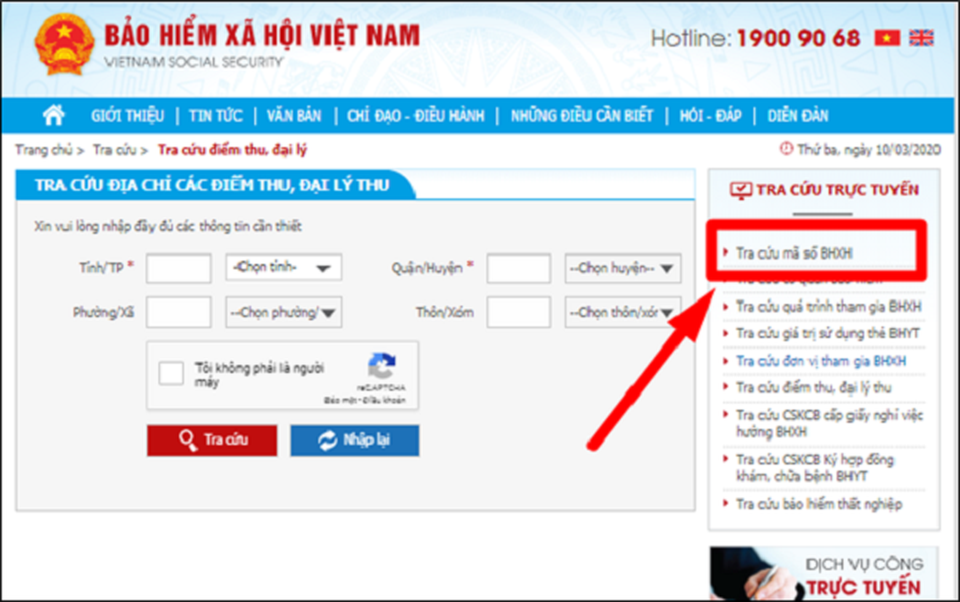 BHXH VN: Hướng dẫn 3 cách tra cứu mã số BHXH để khai báo y tế điện tử - 4 BHXH VN: Hướng dẫn 3 cách tra cứu mã số BHXH để khai báo y tế điện tử - 4