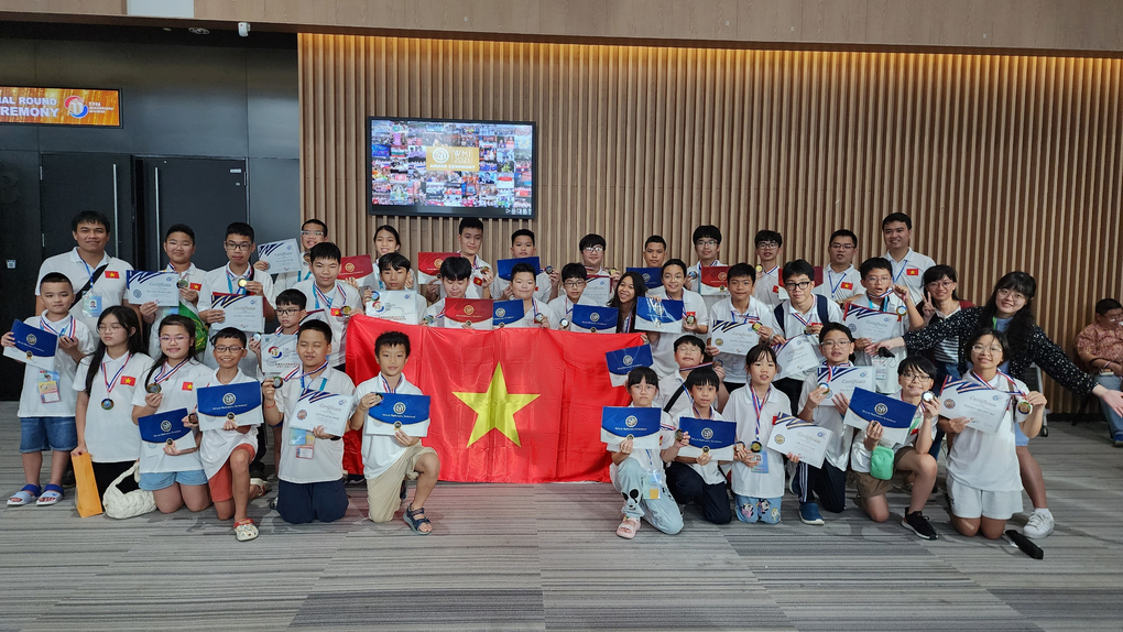 34 học sinh Việt Nam đạt giải trong kỳ thi toán quốc tế tại Hàn Quốc - 1 34 học sinh Việt Nam đạt giải trong kỳ thi toán quốc tế tại Hàn Quốc - 1