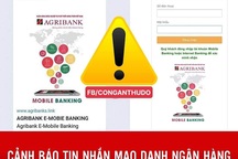 Cảnh báo tin nhắn mạo danh ngân hàng "tặng quà lì xì" năm mới