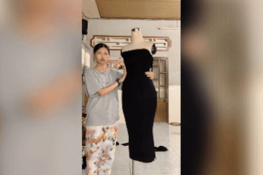 Cô gái thành thợ may nổi tiếng nhờ clip "may đầm cho mẹ" hút 30 triệu views