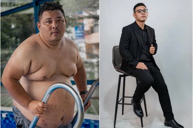 Chàng trai 170kg giảm 80kg: Ngủ cũng sợ tắt thở, "bỏ hết" lên núi giảm cân