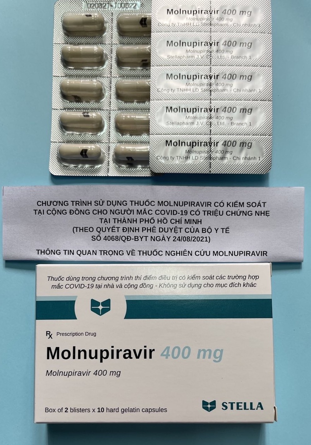 TPHCM: Thuốc kháng virus đến với F0 được sử dụng như thế nào? - 1 TPHCM: Thuốc kháng virus đến với F0 được sử dụng như thế nào? - 1