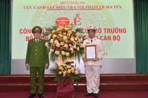 Đại tá Huỳnh Thới An làm Cục phó Cục Cảnh sát điều tra tội phạm về ma túy