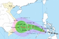 Bão số 15 sẽ liên tục tăng cấp khi vào Biển Đông