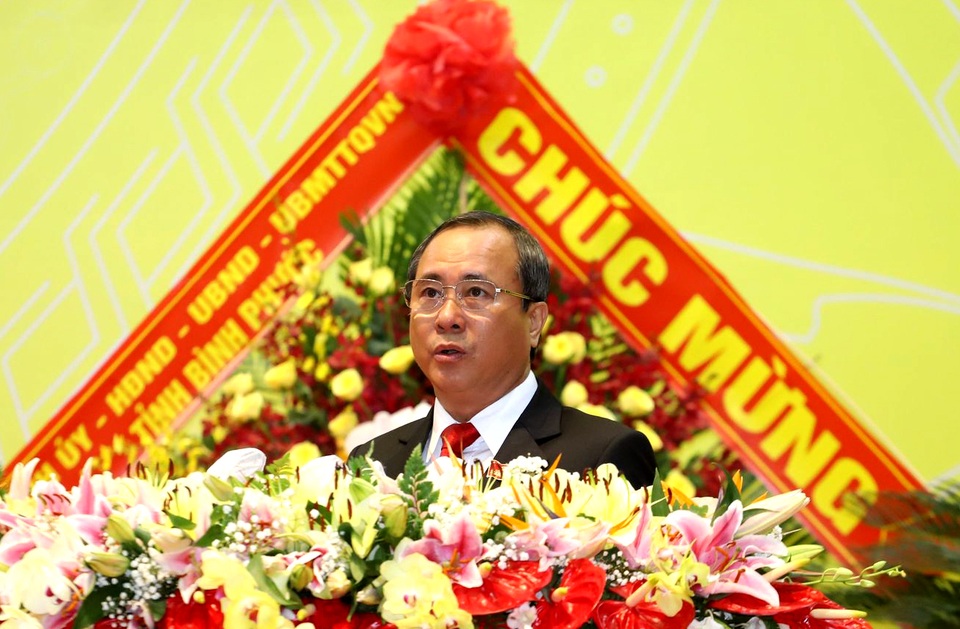 Ông Trần Văn Nam tái đắc cử Bí thư Tỉnh uỷ Bình Dương - 1 Ông Trần Văn Nam tái đắc cử Bí thư Tỉnh uỷ Bình Dương - 1