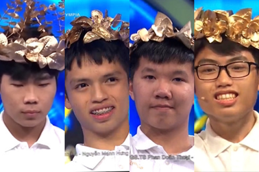 "So găng" bốn thí sinh trước trận chung kết Đường lên đỉnh Olympia 2023