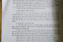 Đề nghị khởi tố hình sự vụ Phòng Giáo dục “ém” tiền của giáo viên