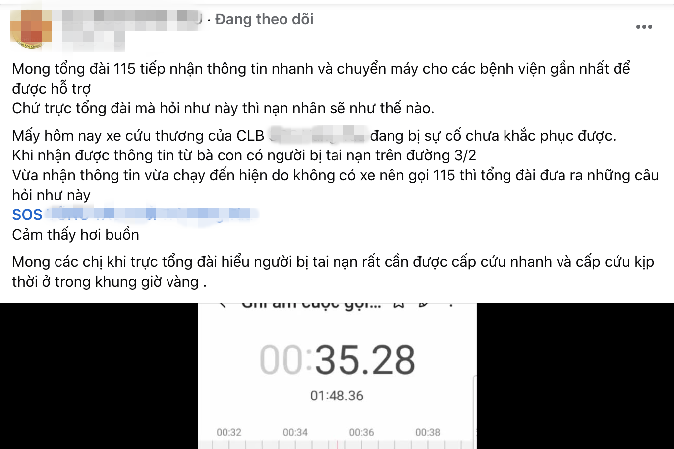 Tổng đài 115 bị phản ánh “hỏi dài dòng” khi cần cấp cứu, đúng hay sai? - 1