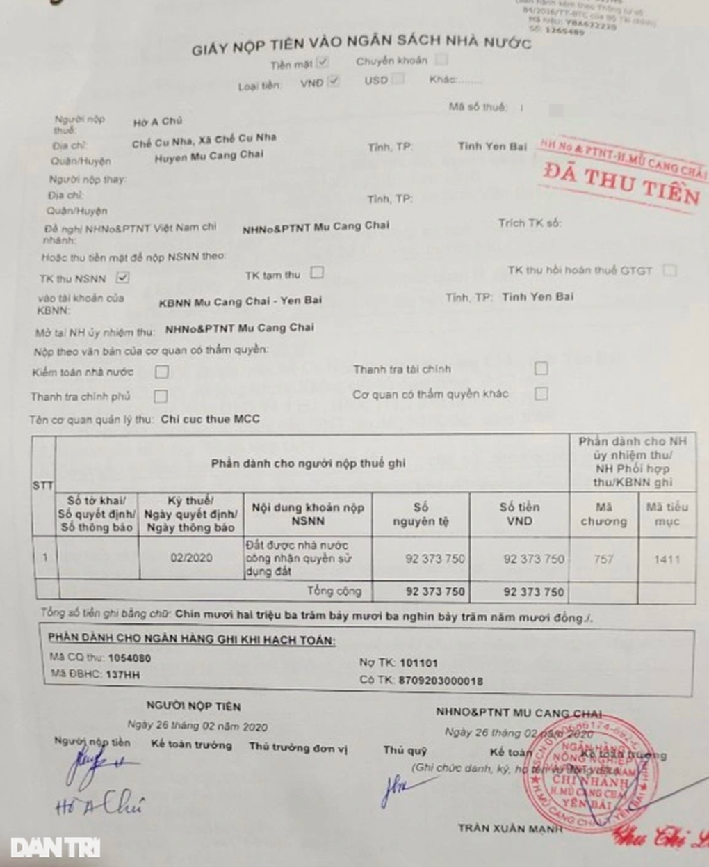 Nghịch lý việc thu tiền làm sổ đỏ lần đầu ở vùng đặc biệt khó khăn - 4 Nghịch lý việc thu tiền làm sổ đỏ lần đầu ở vùng đặc biệt khó khăn - 4