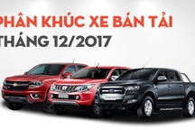 Phân khúc bán tải tháng 12/2017: Toyota Hilux trở lại vị trí quen thuộc