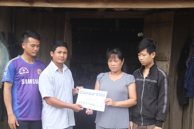 Thêm 68 triệu đồng đến với bé trai mắc bệnh ung thư tuyến giáp