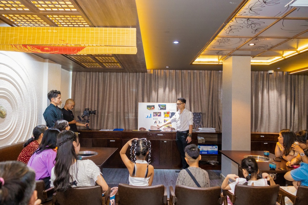 Workshop tại IKKA giúp thực khách nhí hiểu về dinh dưỡng từ thịt bò Wagyu Nhật Bản - 1 Workshop tại IKKA giúp thực khách nhí hiểu về dinh dưỡng từ thịt bò Wagyu Nhật Bản - 1