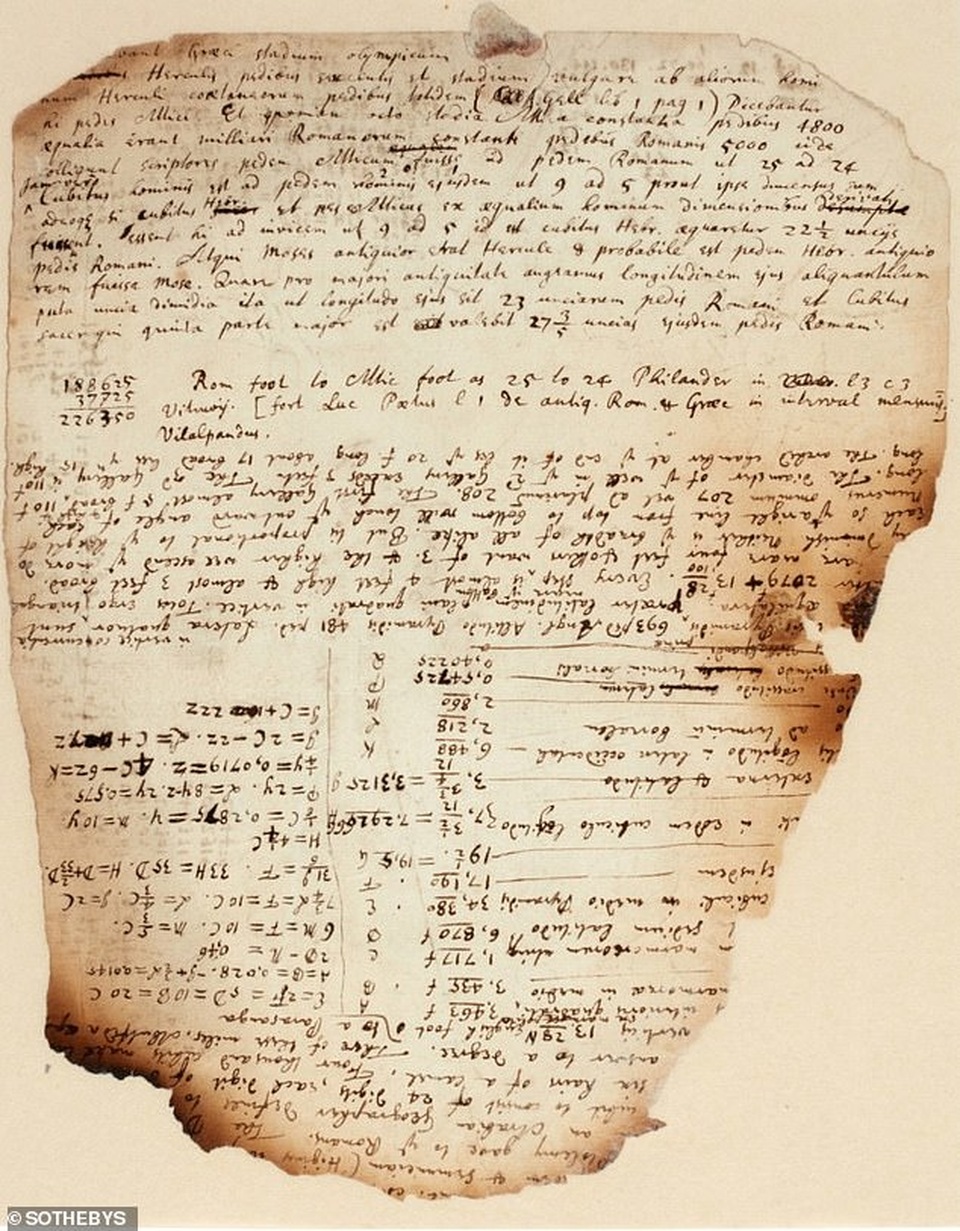 Những phân tích của Isaac Newton về kim tự tháp Ai Cập - 4 Những phân tích của Isaac Newton về kim tự tháp Ai Cập - 4