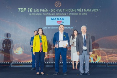 Thịt MEATDeli 5 năm liên tiếp vào "Top 10 sản phẩm dịch vụ tin dùng Việt Nam"