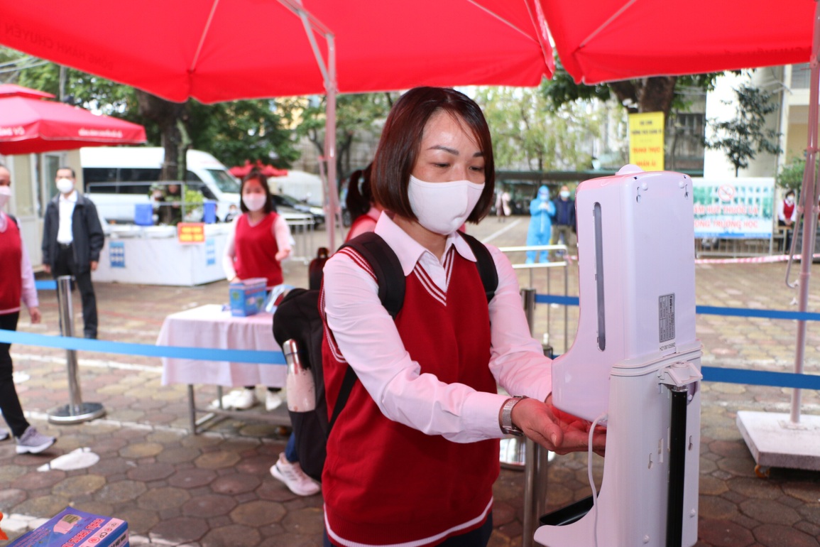 Hà Nội: Diễn tập cho học sinh đi học trực tiếp - 3 Hà Nội: Diễn tập cho học sinh đi học trực tiếp - 3