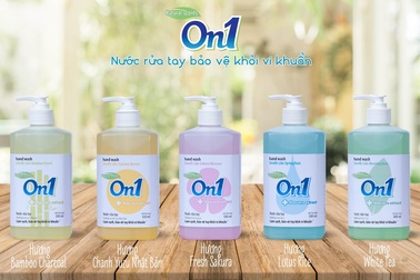 Sau gel rửa tay khô, On1 tiếp tục cho ra mắt sản phẩm nước rửa tay