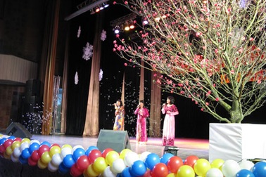 Lễ đón Xuân ở Kiev