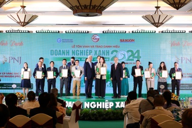 PNJ được vinh danh "Doanh nghiệp xanh TPHCM năm 2024"