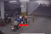 Trộm xe từ hầm, vượt gác chắn qua mặt nhân viên ở Bình Dương