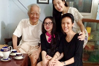 5 Dòng Kẻ đến thăm và hát tặng nhạc sĩ Nguyễn Văn Tý