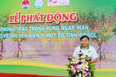 Phát động trồng rừng ngập mặn ở một số tỉnh ĐBSCL