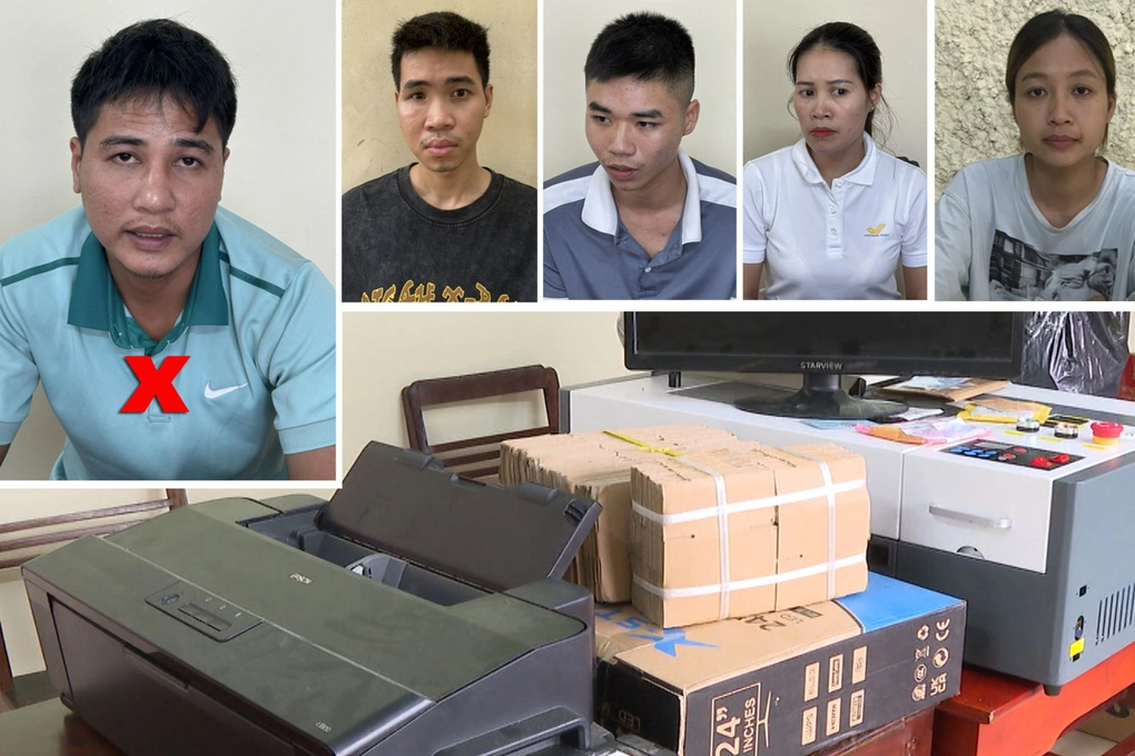 Cặp vợ chồng điều hành đường dây làm giả giấy phép lái xe - 1 Cặp vợ chồng điều hành đường dây làm giả giấy phép lái xe - 1