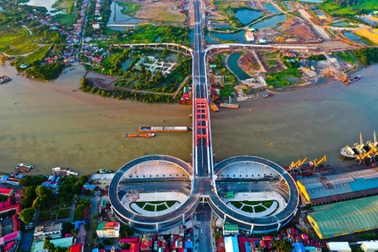 Chuẩn bị thông xe cây cầu hơn 2.000 tỷ đồng có kiểu dáng "độc và lạ"