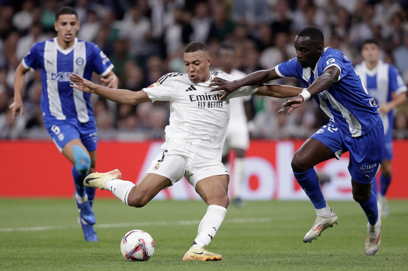 Mbappe ghi bàn, Real Madrid suýt bị cầm hòa dù dẫn trước 3-0 - 2