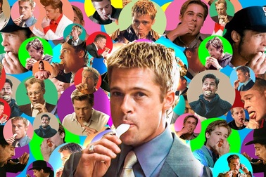 Brad Pitt rất thích đóng các cảnh ăn uống trong phim