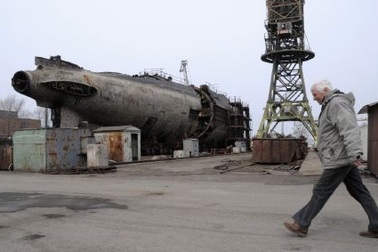 Cận cảnh quá trình "khai tử" các tàu ngầm hạt nhân Nga