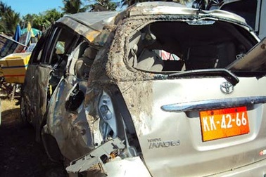 Trưng cầu giám định lốp xe vụ TNGT làm 4 người chết tại chỗ