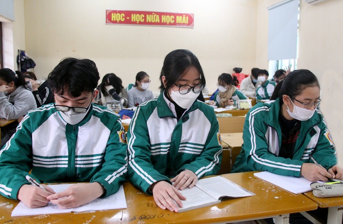 Học sinh Trường THPT Công nghiệp Việt Trì. Ảnh phutho.gov.vn