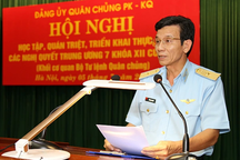 Thủ tướng bổ nhiệm Chính ủy Quân chủng Phòng không - Không quân