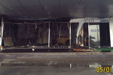 Công ty Mobase đã hoạt động trở lại sau vụ cháy to