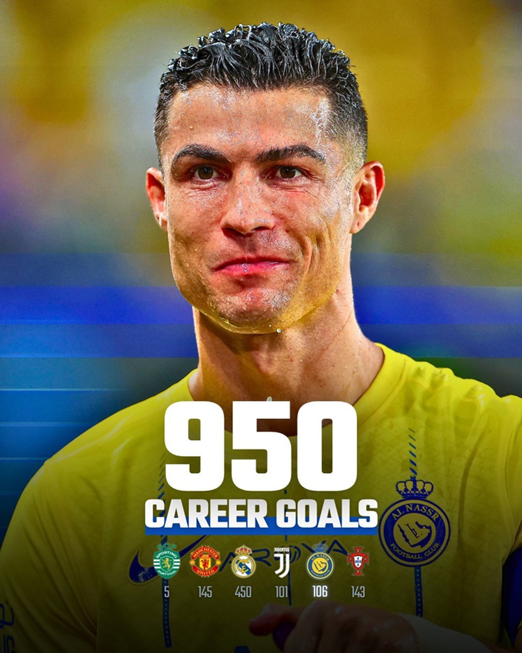 C.Ronaldo nådde en milstolpe som är mycket svår att slå i fotbollshistorien - 1 C.Ronaldo cán mốc rất khó phá vỡ trong lịch sử bóng đá - 1