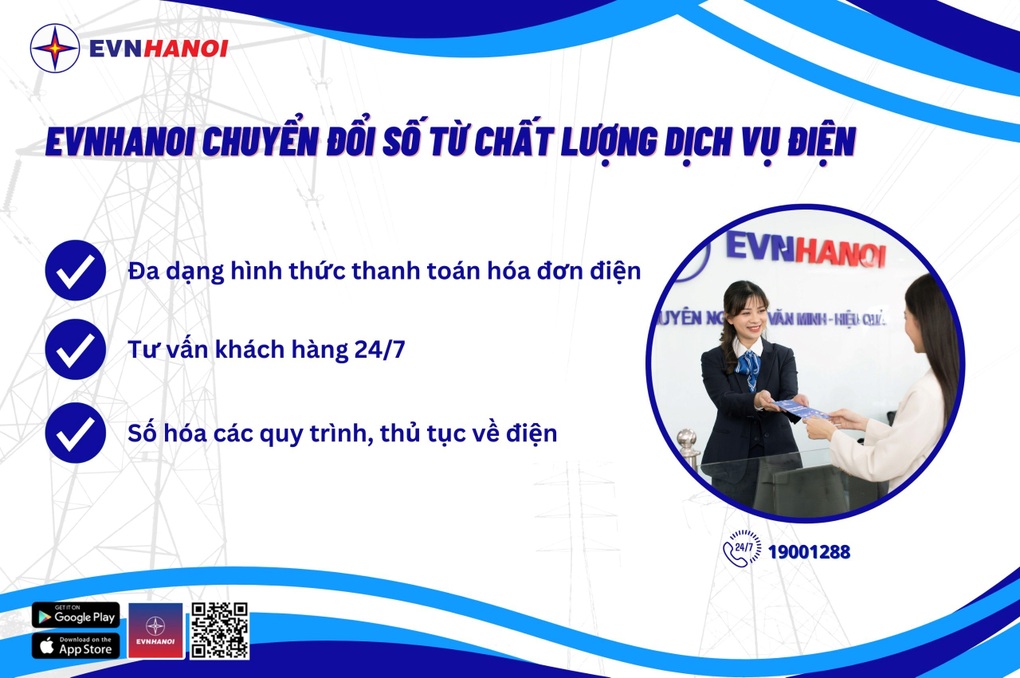 Hiệu quả từ số hóa hoạt động kinh doanh và dịch vụ khách hàng của EVNHANOI - 4 Hiệu quả từ số hóa hoạt động kinh doanh và dịch vụ khách hàng của EVNHANOI - 4