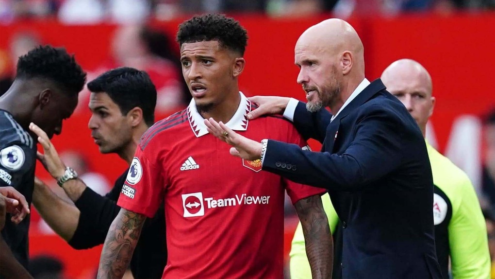 HLV Ten Hag nói về mâu thuẫn với Sancho, báo tin vui cho Man Utd - 1 HLV Ten Hag nói về mâu thuẫn với Sancho, báo tin vui cho Man Utd - 1