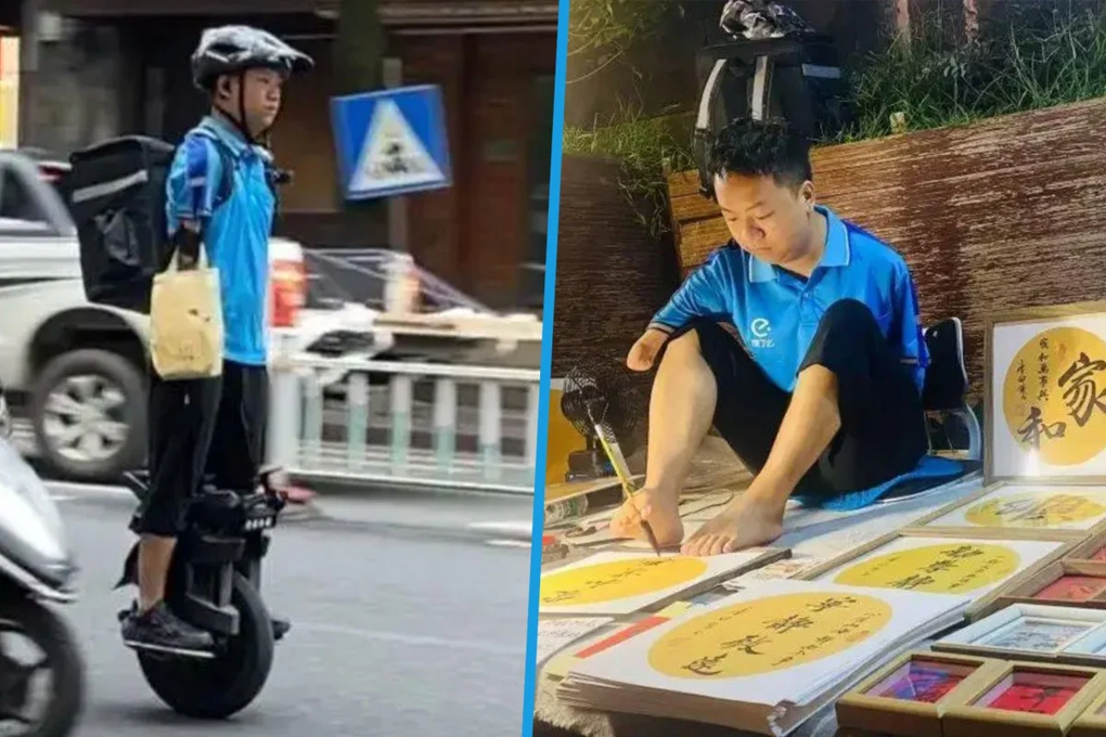 Nam tài xế không tay, làm 2 nghề cùng lúc để nuôi gia đình - 1 Nam tài xế không tay, làm 2 nghề cùng lúc để nuôi gia đình - 1