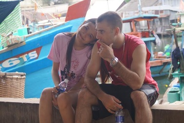 Trương Mỹ Nhân rong chơi cùng trai Tây tại Phú Quốc