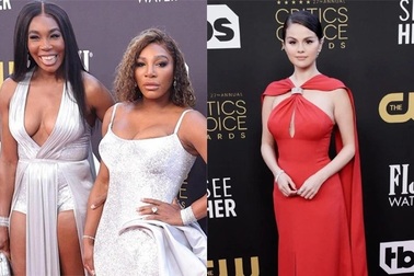 Chị em Serena Williams mặc bốc lửa trên thảm đỏ