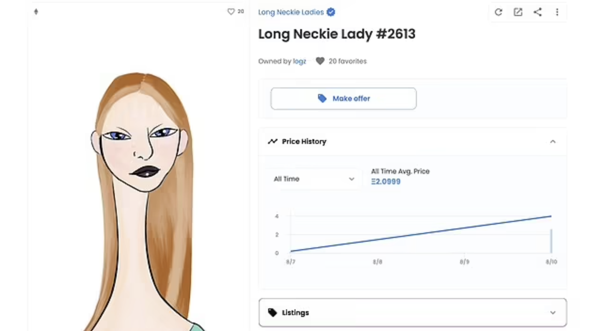 Họa sĩ nhí 13 tuổi trở thành triệu phú USD nhờ bán tranh NFT - 2 Họa sĩ nhí 13 tuổi trở thành triệu phú USD nhờ bán tranh NFT - 2