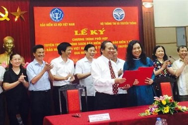 BHXH VN, Bộ Thông tin và Truyền thông phối hợp tuyên truyền chính sách bảo hiểm xã hội