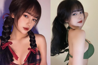 Nữ sinh Đà Lạt 19 tuổi nổi tiếng trên mạng nhờ sở hữu vòng 1 cuốn hút